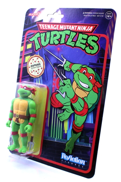 Teenage Mutant Ninja Turtles ReAction Actionfigur Raphael von Super7